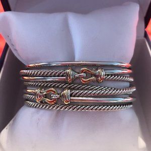 David Yurman Crossover Collection Buckle Cuff
